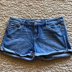 Paige Size 29 Blue Summer Vacation Beach Roll Cuff Hem Jimmy Jimmy Denim Short